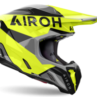 Мотокрос каска AIROH TWIST 3 KING YELLOW GLOSS