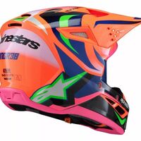 Детска мотокрос каска ALPINESTARS SM3 DEEGAN OR/PU