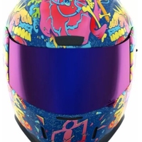 Каска ICON Airform™ Scatterbrain MIPS® Purple/Multi