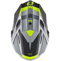 Каска O'NEAL 1SERIES STREAM BLACK/NEON YELLOW V.24