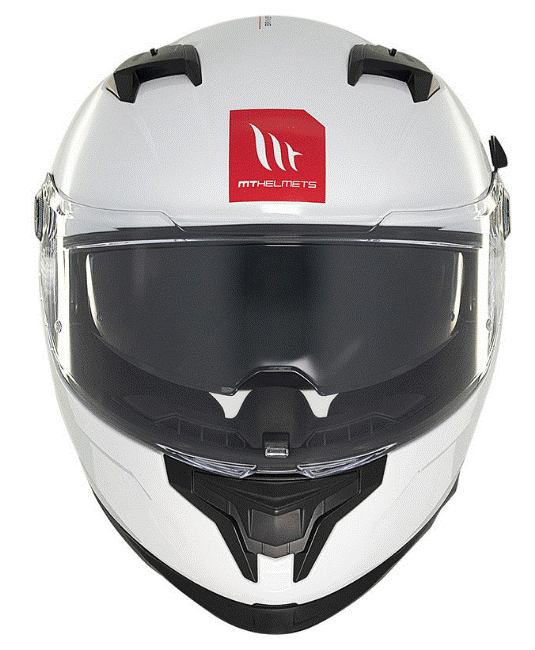 Каска MT BRAKER SV SOLID A0 GLOSS PEARL WHITE