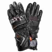 Кожени ръкавици SECA TRACKDAY BLACK