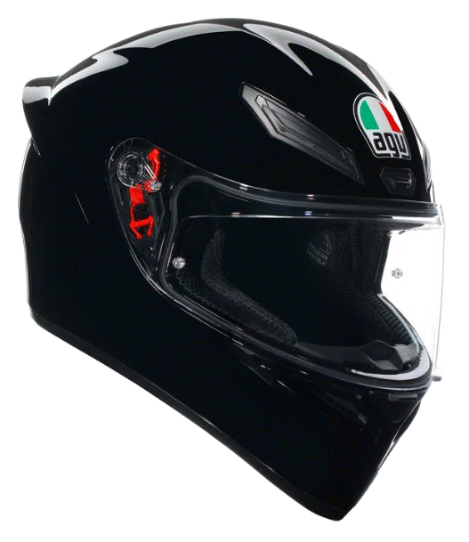Каска AGV K1 S E2206 - BLACK GLOSS