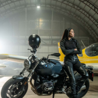 Дамско протекторно боди PANDO MOTO - BIA BLACK