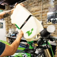 Бутилка за гориво RACETECH R15 Gas Can - Quick Fill (Green)