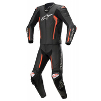 КОЖЕН ЕКИП ALPINESTARS Coveralls MISSILE V2 BLACK/FLUO RED 2PC