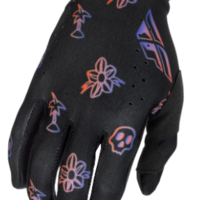 Детски мотокрос ръкавици FLY RACING Lite Outline Special Edition - Black/Red/Purple