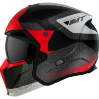 КАСКА MT STREETFIGHTER S TOTEM B15 MATT PEARL RED