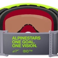 Мотокрос очила ALPINESTARS SUPERTECH CORP YELLOW FLUO Red/ Mirror SILVER