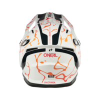 Каска O'NEAL 1SERIES SPLASH WHITE/ORANGE V.26