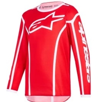 Детско мотокрос джърси Alpinestars FLUID APEX RED/WHITE