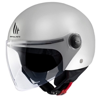 КАСКА ЗА СКУТЕР MT STREET S SOLID A0 WHITE