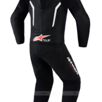 КОЖЕН ЕКИП ALPINESTARS 2PCS GP Force V2 Black/White/Fluo Red