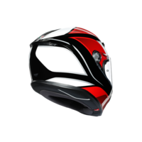 КАСКА K-6 S HYPHEN BLACK/RED/WHITE