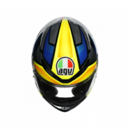 КАСКА AGV K-6 S JOAN BLACK/BLUE/YELLOW