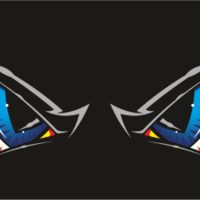 Стикер за каска/визьор OV2P