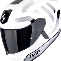 Каска SCORPION EXO 391 Arok White/Black/Silver