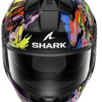 Каска SHARK RIDILL 2 RAGING BEAST Black Violet Yellow
