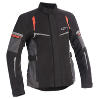 Текстилно мото яке Lindstrands Backafall Black/grey