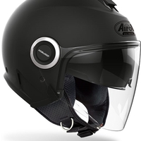 Каска за скутер AIROH HELIOS BLACK MATT