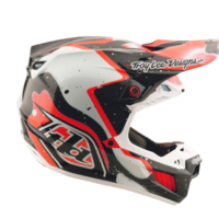 Mотокрос каска TROY LEE DESIGNS SE5 Carbon Membrane  - Black/Red