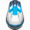 Мотокрос каска THOR FLEET STORM WHITE/NAVY