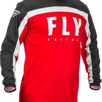 Мотокрос блуза FLY RACING F-16-BLACK/RED/WHITE
