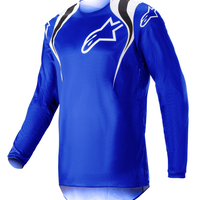 Мотокрос джърси Alpinestars Fluid Narin BLUE/WHITE
