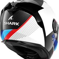 Каска SHARK SPARTAN GT PRO DOKHTA CARBON BLACK/WHITE/RED