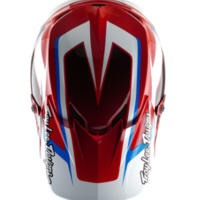 Мотокрос каска TROY LEE DESIGNS GP Shutter - Red/White