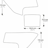 Протектор за резервоар BMW XR 2015-2018г.