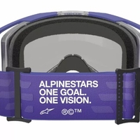 Мотокрос очила ALPINESTARS VISION 8 CORP PURPLE MIRROR-BLUE