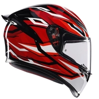 КАСКА AGV K1 S LION BLACK/RED/WHITE