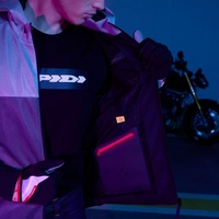 Мото суитшърт SPIDI HOODIE NET GRAY/BLUE