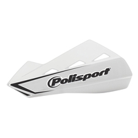Предпазител за кормило POLISPORT QWEST UNIVERSAL WHITE - PLASTIC
