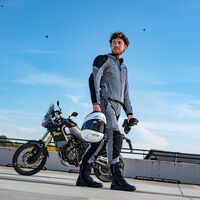 Лятно мото яке SHIMA JET GRAY