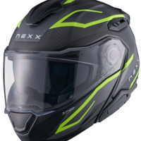 Каска NEXX X.LIFETOUR FLIP UP PRO MILE NEON GRAY