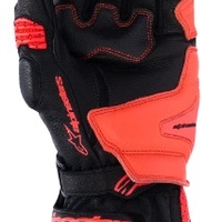 Кожени ръкавици ALPINESTARS SP-9 BLACK/RED FLUO