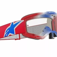 Мотокрос очила ALPINESTARS VISION 5 CORP RED/WT/BL CLEAR