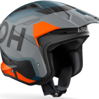 Kаска за скутер AIROH TRR II JUPITER ORANGE MATT