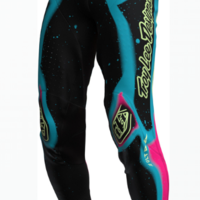 Мотокрос брич TROY LEE DESIGNS SE Ultra Membrane Pants - Black/Yellow