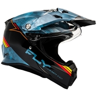 Ендуро каска FLY RACING Trekker Conceal-Slate/Black/Red 2025