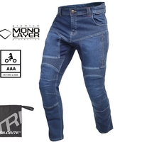 Мото дънки TRILOBITE 2461 PARADO MONOLAYER AAA BLUE SHORT