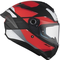 Каска MT TARGO S KAY B5 MATT BLACK/RED