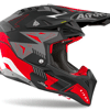 Каска AIROH AVIATOR 3 SPIN RED MATT