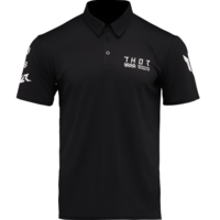 Мото тениска THOR POLO CORPO BLACK