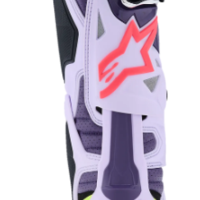 Мотокрос ботуши ALPINESTARS TECH 10 S-VENTED PURPLE/YELLOW/DIVA PINK