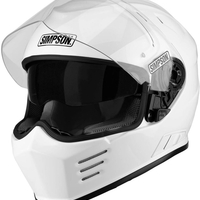 Каска SIMPSON VENOM SOLID GLOSS WHITE