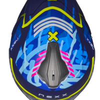 Каска NEXX Y100R URBANGRAM BLACK RED MATT