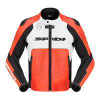 Кожено яке за мотор SPIDI HYPER-V PRO PERFORATED RED/WHITE/BLACK